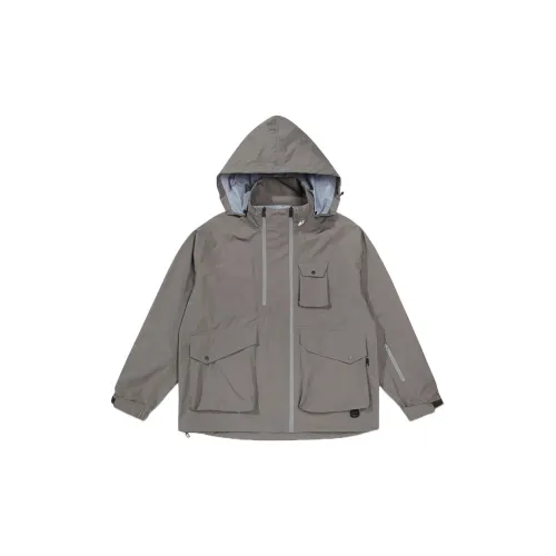 SET FUNS Jackets Unisex Stone Gray