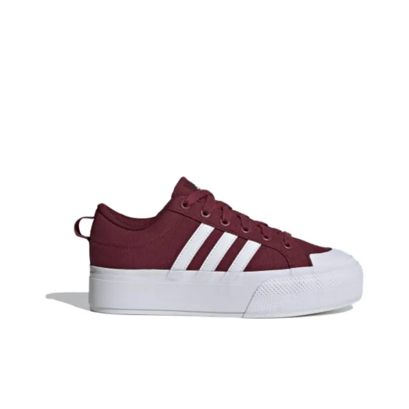 Adidas Bravada 2.0 Platform Shadow Red Cloud White Women's-1