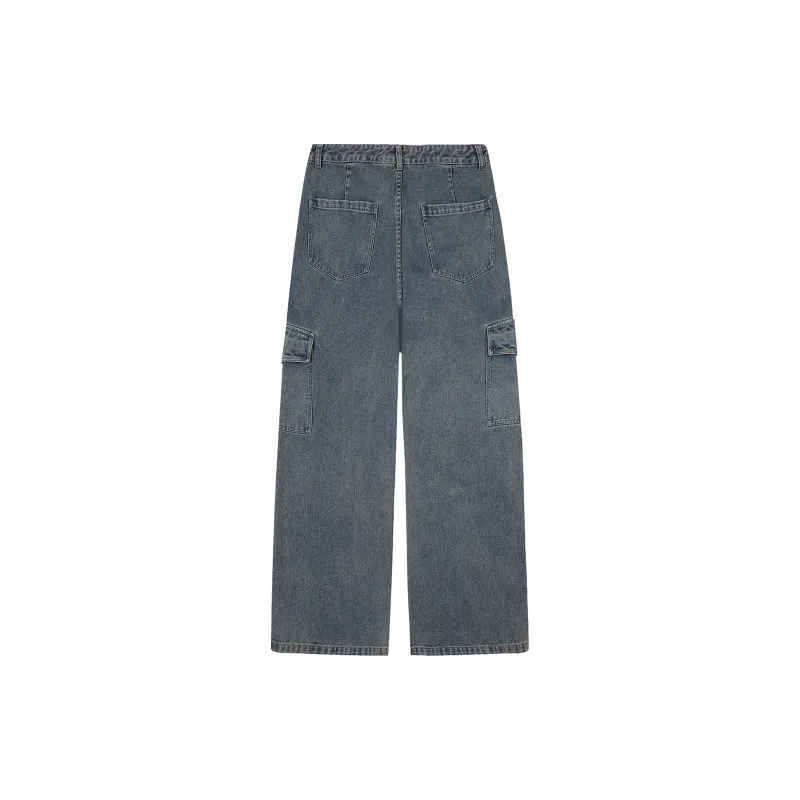 PASET Winter Jeans Unisex Vintage Blue-1