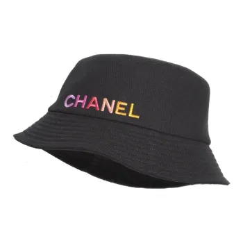 CHANEL   Bucket Hats Unisex Black