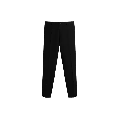 ZARA Suit Trousers Men Black