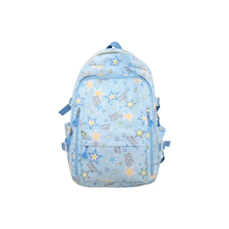 BALANG Nylon Backpack Regular Unisex Black/Purple/Pink/Green/Blue/White-9