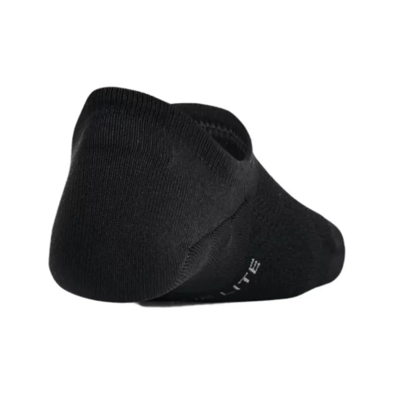 Under Armour No Show Socks Women's 3 Pack Black-2