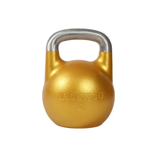 IRONWOD Kettlebells GOLD 6KG Aluminum Alloy Version Comprehensive Fitness Exercises