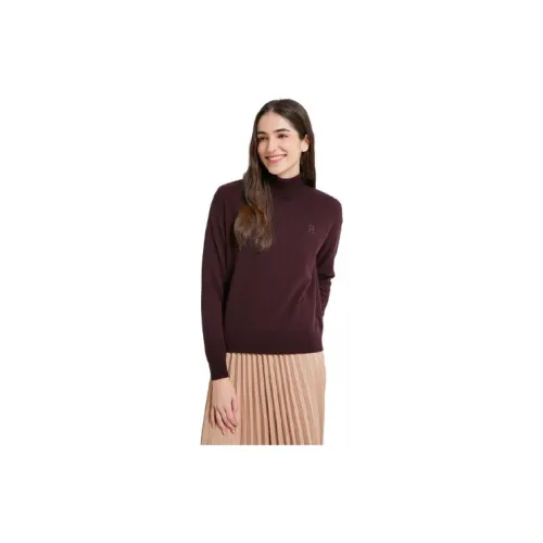 Tommy Hilfiger Cashmere Sweaters Women's Russet