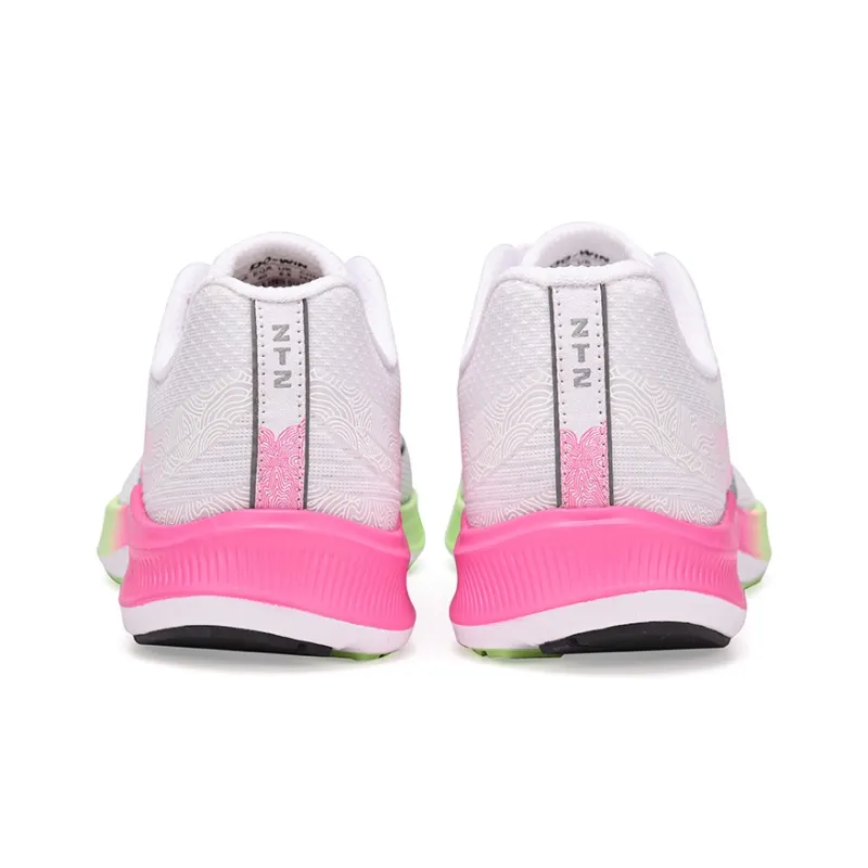 DO WIN Journey To The Second Generation New Color Scheme 2.0 Low Top Running Shoes Unisex White Pink-3