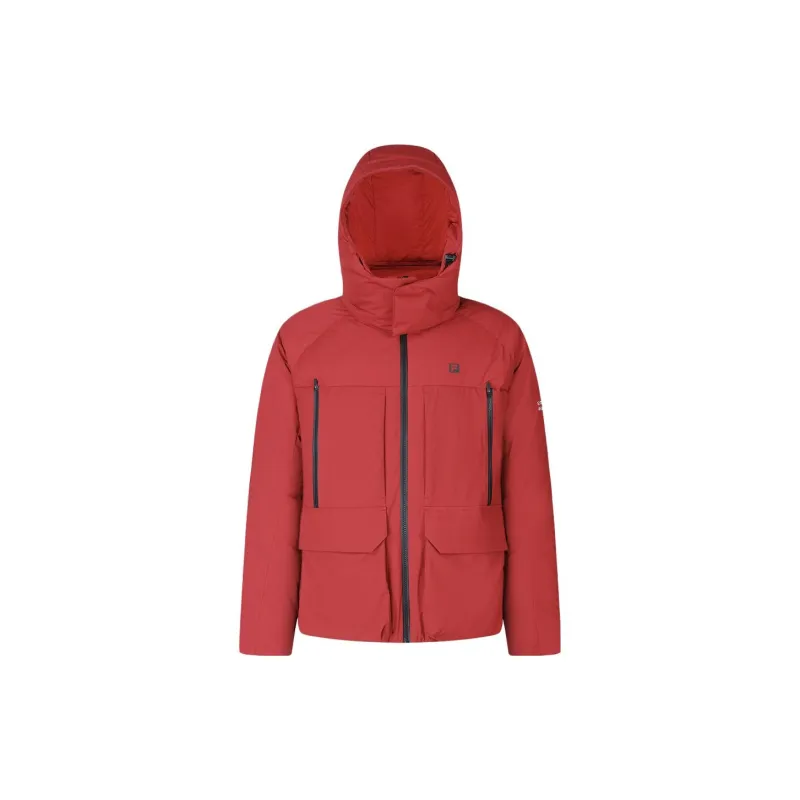 FILA Down Jacket Men's Glaze Base Red-1