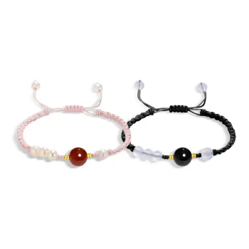 MIDNIGHT MOMENT Agate Jade Bracelet/Anklet Unisex