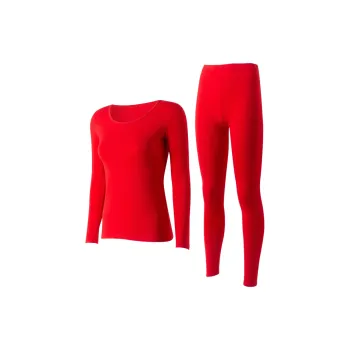 Top Melon Thermal Set Women's China Red