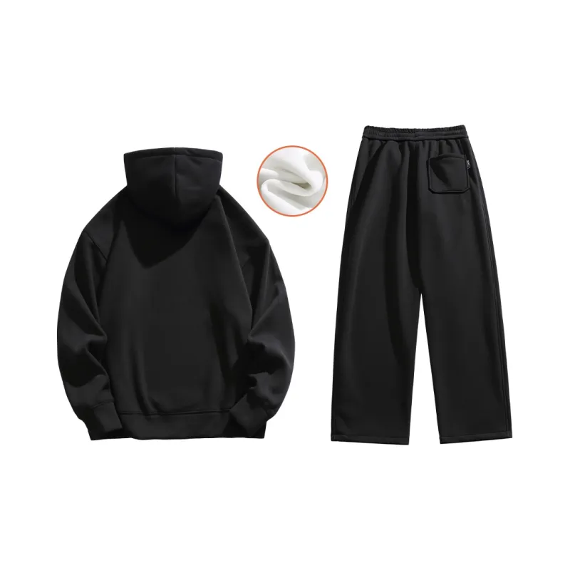 GSUE Autumn And Winter Season Sweatshirt Set Unisex-5