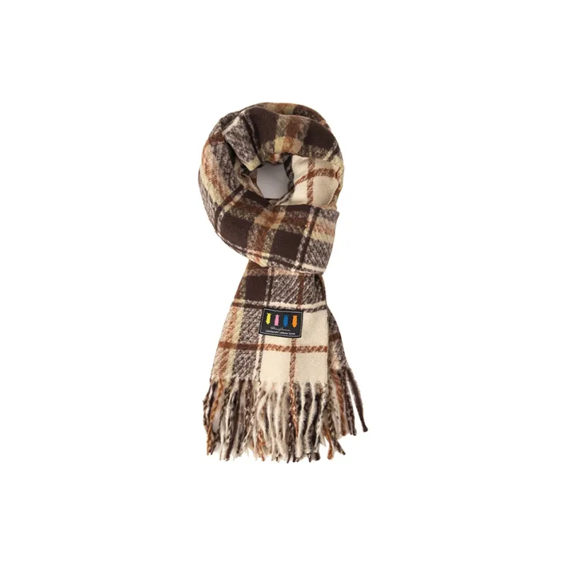 BAIJUAN Knit Scarves Unisex-1