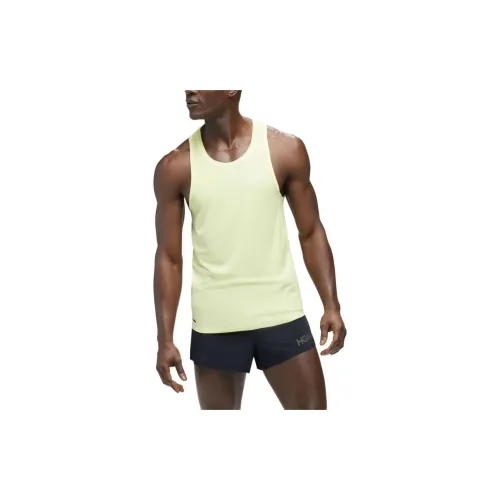 HOKA ONE ONE Tank Tops Men Mandarin Orange