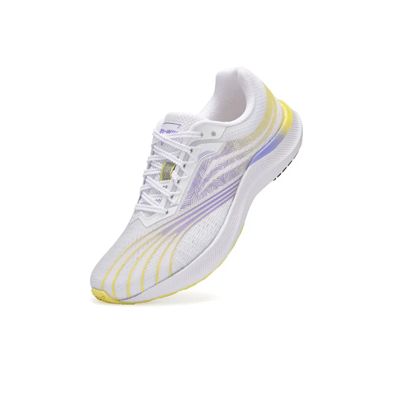 DO WIN Journey To The Second Generation New Color Scheme 2.0 Low Top Running Shoes Unisex White Purple-1