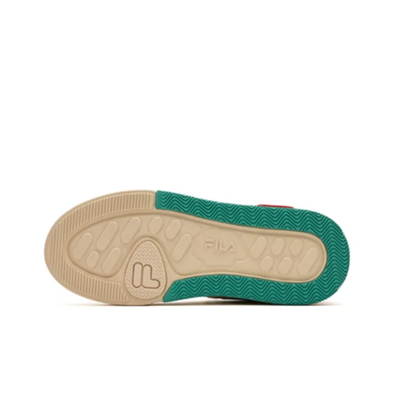 FILA FUSION Stack Skate Shoes 'White Beige' Women's-4