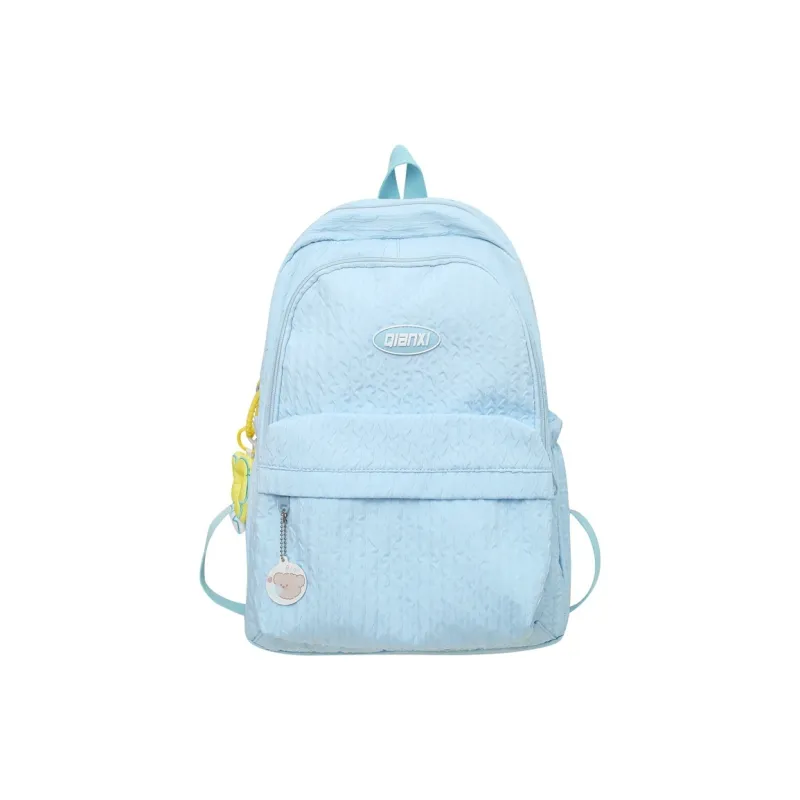 BALANG Nylon Casual Backpack Medium Size Unisex Pink/Blue/Black/White/Green/Yellow-2