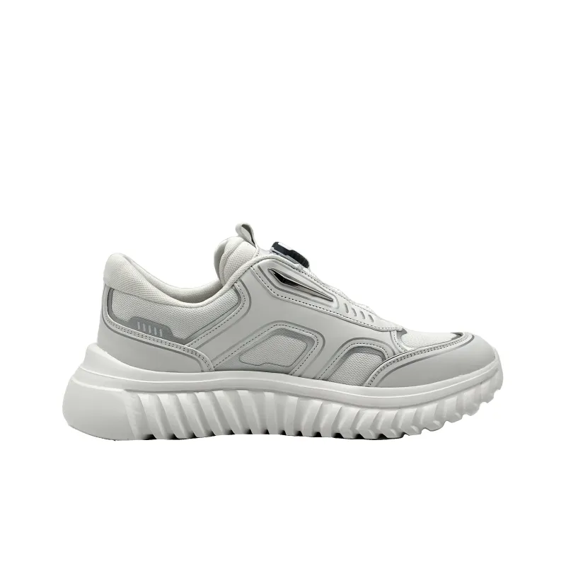Buzz Robbins Coverage Support Wear Resistant Lightweight Breathable Low Top Casual Shoes Men's White-1