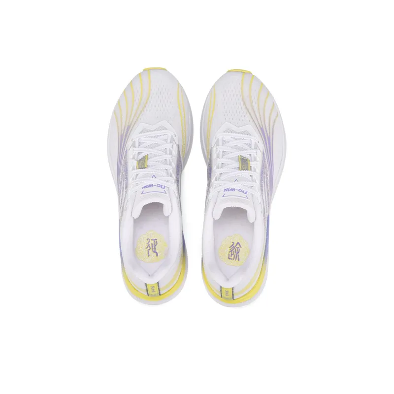 DO WIN Journey To The Second Generation New Color Scheme 2.0 Low Top Running Shoes Unisex White Purple-2