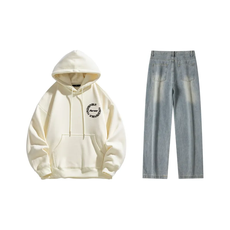 FORCEREPUBLIK Sweatshirt Sets Unisex-15