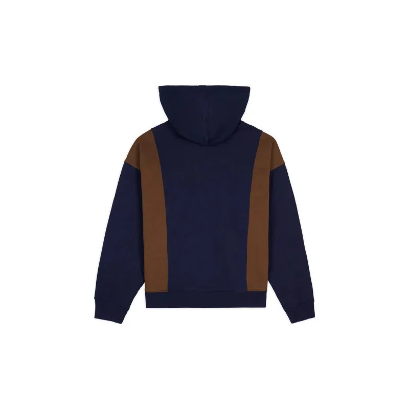 Brain Dead MENDOZA CROPPED HOODIE Sweatshirt Unisex Marine Blue-1