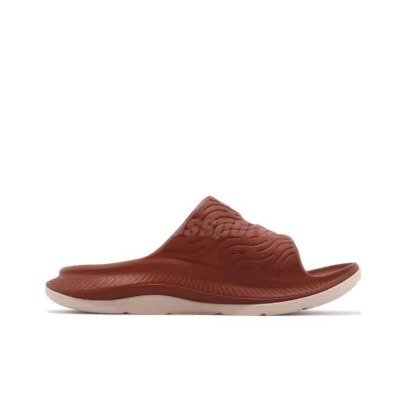 HOKA ONE ONE Ora Luxe Recovery Slide 'Hot Sauce'-1