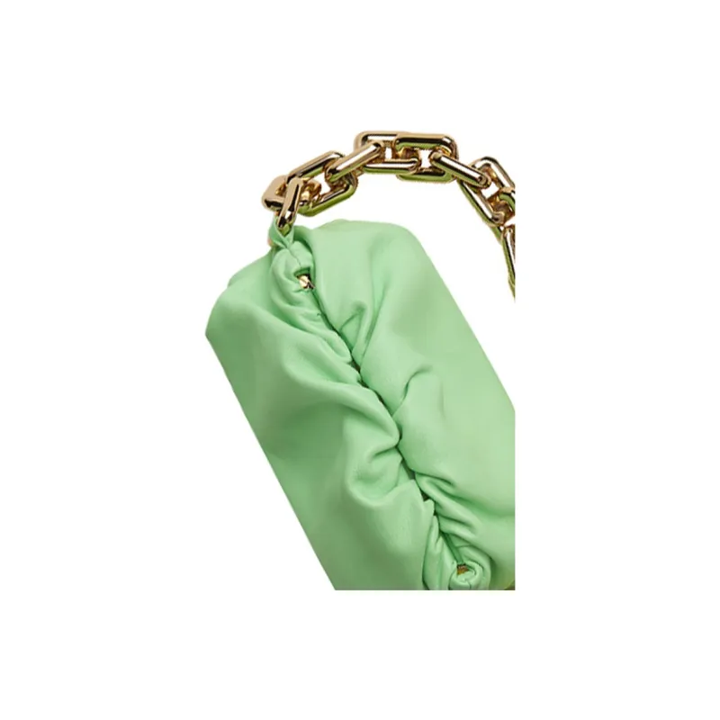 Bottega Veneta Teen Chain Pouch Wasabi-4