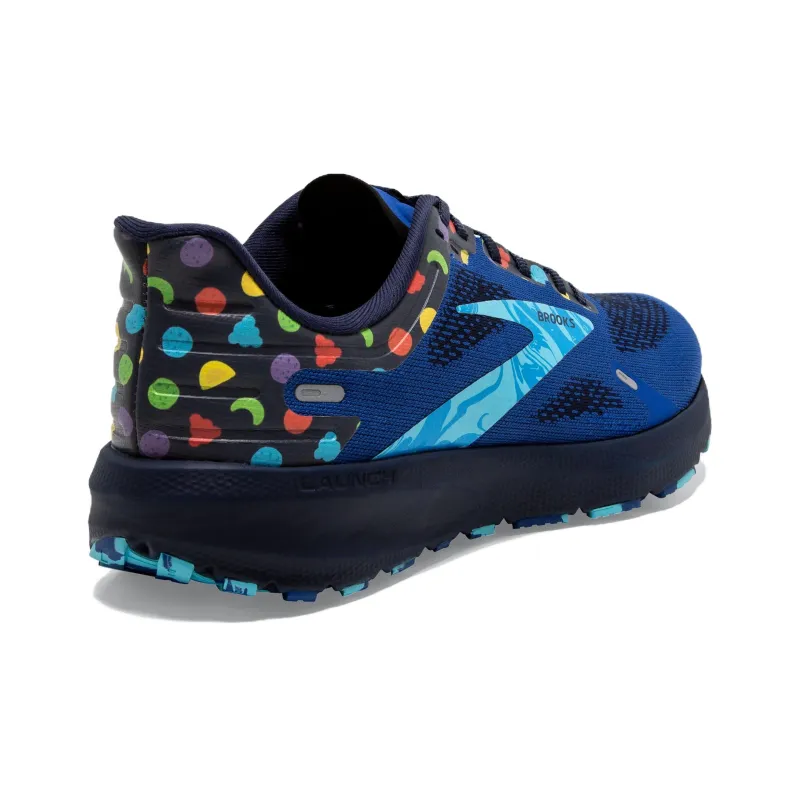 Brooks Launch 9 Wear-resistant And Lightweight Low-Top Running Shoes Men's Blue-2