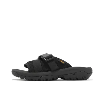 Teva Rubber Sole Abrasion Resistant Slide Slippers Unisex Black