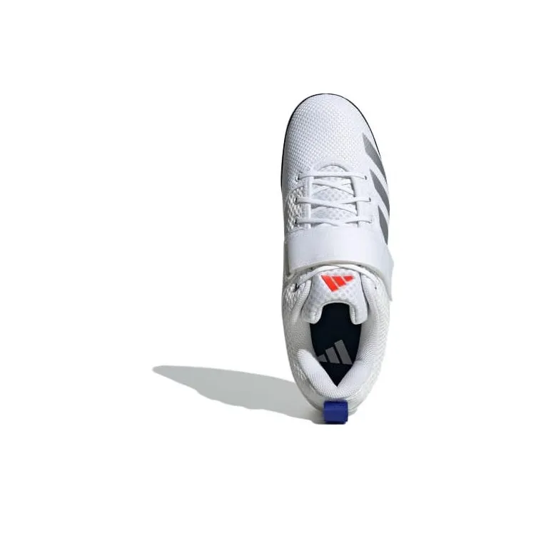 Adidas Powerlift 5 Cloud White Silver Metallic Core Black-3