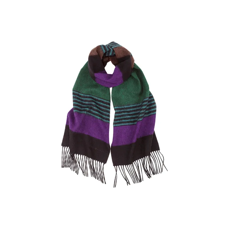 MARJAKURKI Red Scarf Atmosphere Between The Heavens Greeting Card Elegance Unisex-0