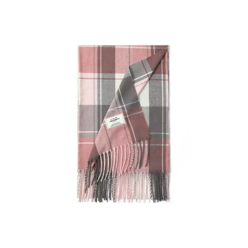 FREE RABBITⅡ Faux Cashmere Knit Scarves Unisex-7