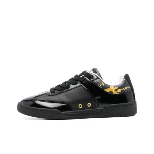VERSACE JEANS Low Top Casual Shoes Men's Black