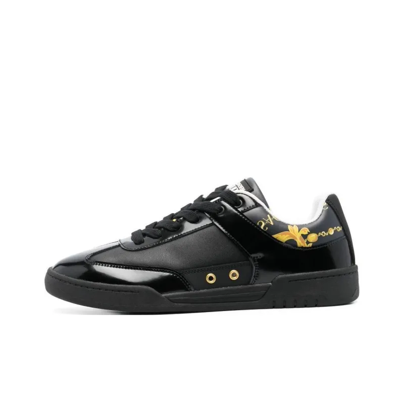 VERSACE JEANS Low Top Casual Shoes Men's Black-0