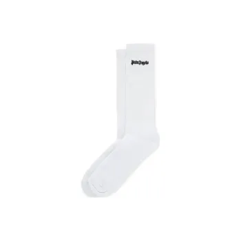 PALM ANGELS Logo Embroidered Socks