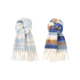 2 Pack (Light Blue+Blue Brown)