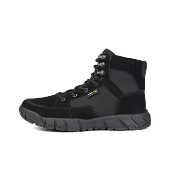 FFREE SOLDIER Abrasion Resistant Slip Resistant Mid Top Outdoor Shoes Men's Black