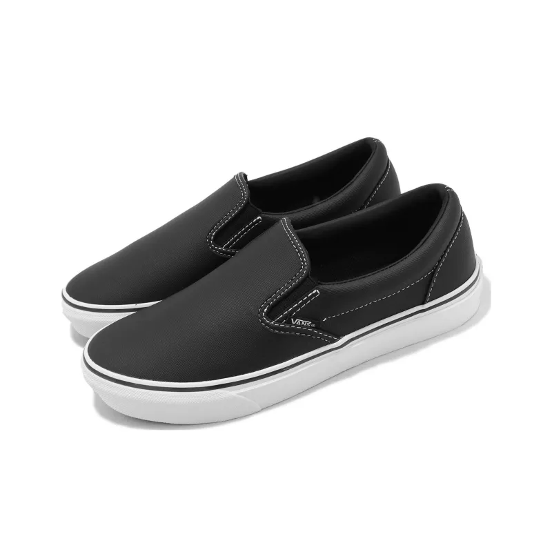 Vans Slip On Pu 'Black White'-2
