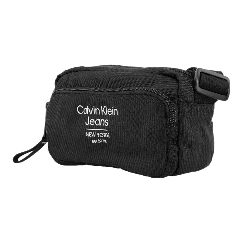 CK/Calvin Klein Recycled Polyester Shoulder Bag Crossbody Bag Men's Black-1