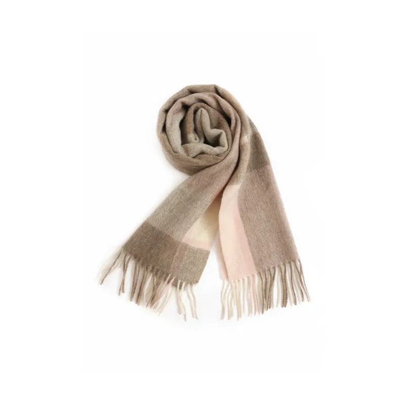MOERCIAN 100% Wool Knit Scarves Women's-4