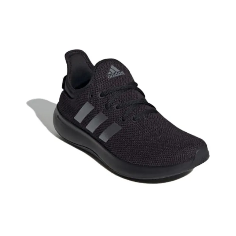 Adidas Cloudfoam Pure Core Black Iron Metallic Women's-2