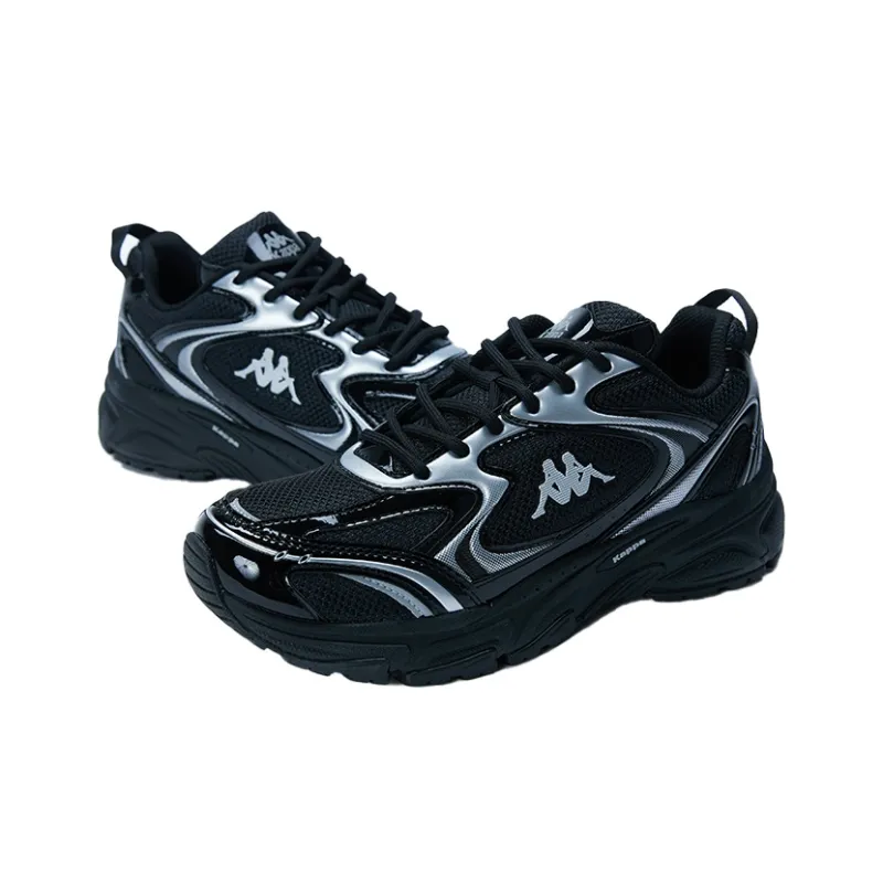 Kappa Low Top Chunky Sneakers Unisex Black-3