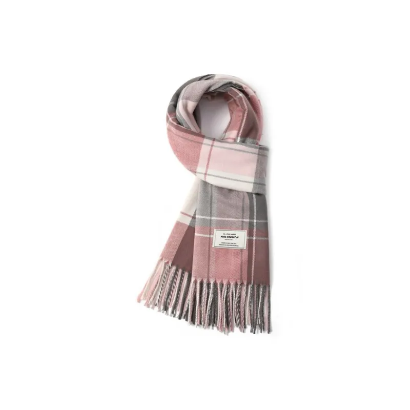 FREE RABBITⅡ Faux Cashmere Knit Scarves Unisex-6