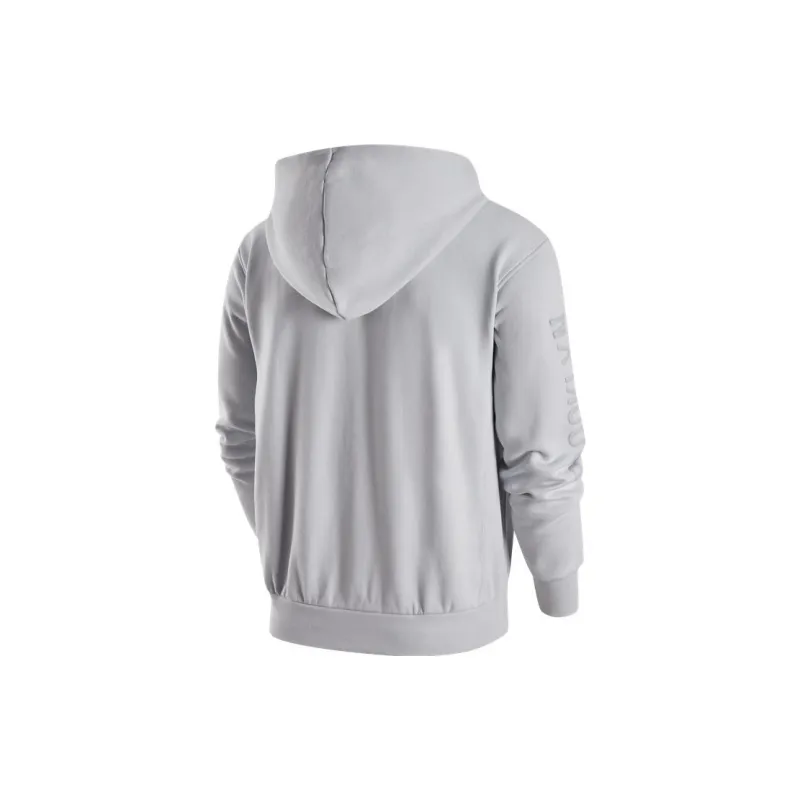 Jordan NBA Sweatshirt Men's White Gold-1