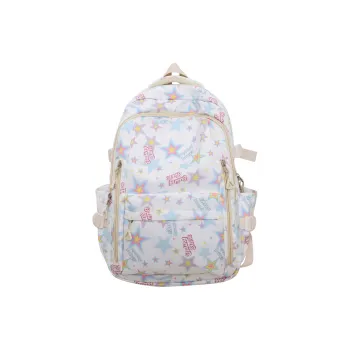 BALANG Nylon Backpack Regular Unisex Black/Purple/Pink/Green/Blue/White