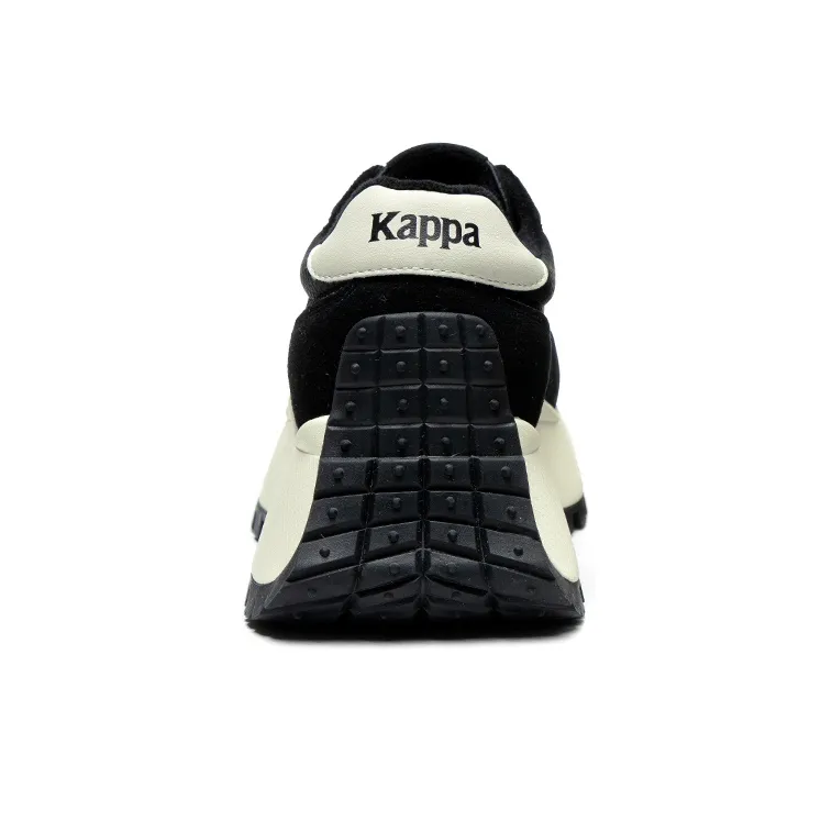 Kappa Slip Resistant, Abrasion Resistant, Height Adjustable, Thermal Low Top Casual Shoes Women's Black-4