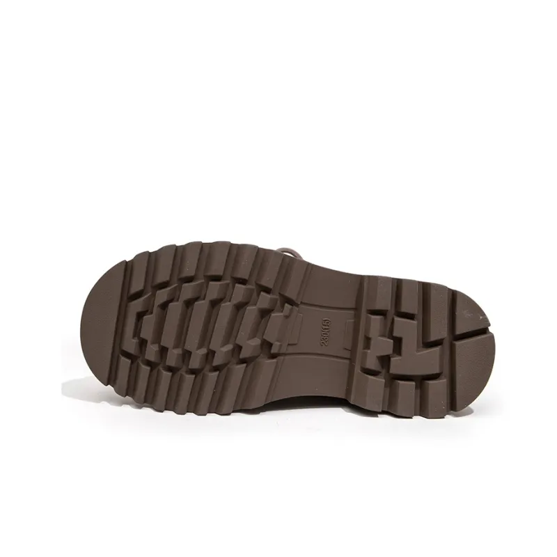 Feiyue Low-Top Skateboard Shoes Women's Beige Brown-4