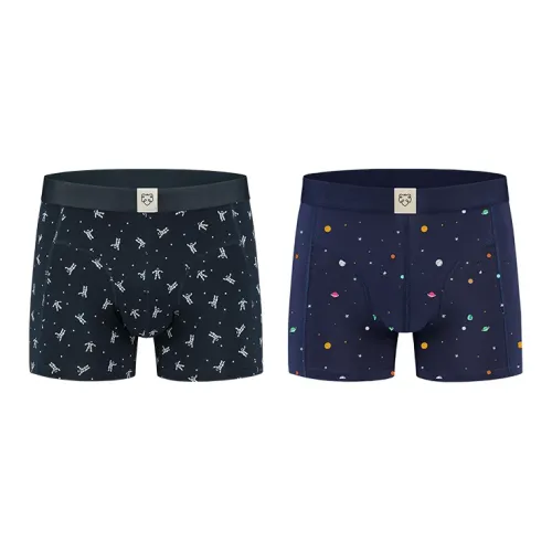 A damunderwear Dutch Luxury NASA Collaboration Boxer Shorts Men's 2 Boxes Of Gift Sets
