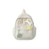 White with Star and Bone Design