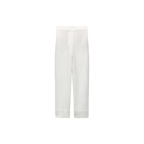 ZARA Casual Pants Women's White