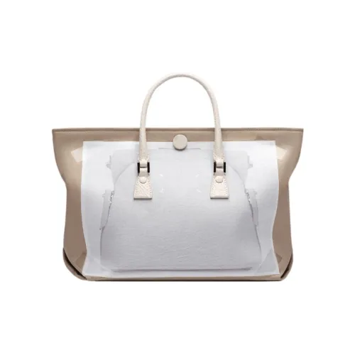Maison Margiela Mini 5AC Trompe L'oeil Printed Top Handle Bag