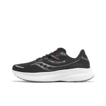 Saucony Guide 16 Durable Breathable Low-Top Casual Running Shoes Men's Black Wide
